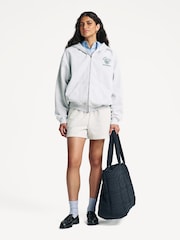 Sporty & Rich Grey California Emblem Zip Hoodie - Image 4 of 6