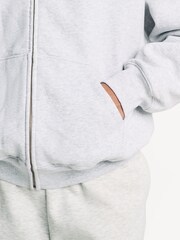 Sporty & Rich Grey California Emblem Zip Hoodie - Image 6 of 6