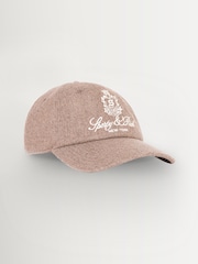 Sporty & Rich Brown Vendome Wool Hat - Image 2 of 2