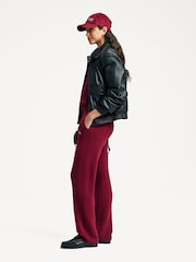 Sporty & Rich Red Cashmere Trousers - Image 4 of 5