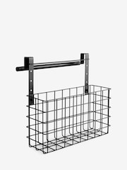 Black Bronx Wire Over Door Storage Basket - Image 1 of 1