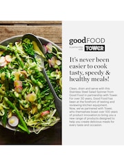 Good Food Silver Salad Spinner with Removable Basket - Image 7 of 10