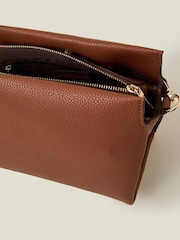 Accessorize Braid Strap Faux Leather Cross-Body Bag - Slika 4 iz 5