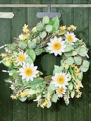 Dibor Green Gloriosa Daisy Wreath - Image 1 of 5
