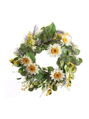 Dibor Green Gloriosa Daisy Wreath - Image 2 of 5