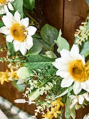Dibor Green Gloriosa Daisy Wreath - Image 4 of 5