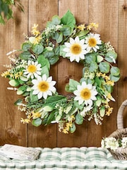 Dibor Green Gloriosa Daisy Wreath - Image 5 of 5