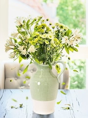 Dibor Green Goathland Speckled Jug - Image 2 of 4