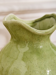 Dibor Green Goathland Speckled Jug - Image 4 of 4