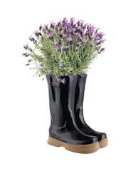 Dibor Blue Large Wellington Boots Planter - Image 4 of 4