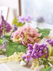 Dibor Morea Purple Floral Garland - Image 3 of 5