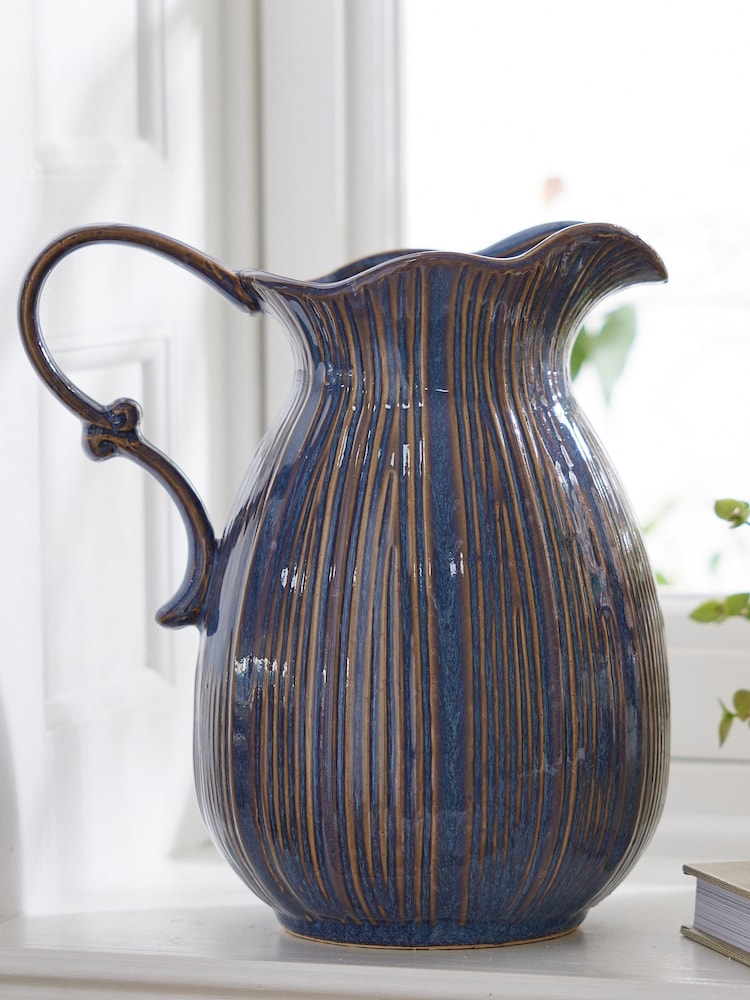 Dibor Blue Portmeirion Sodalite Pitcher Jug - Image 1 of 5