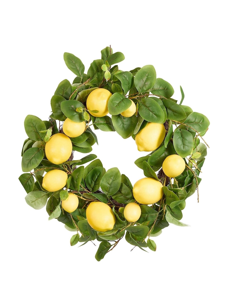 Dibor Green Agrumi Lemon Wreath - Image 2 of 3