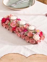 Dibor Belford Floral Triple Candle Holder - Image 1 of 5