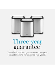 Good Food Set of 3 Silver Storage Canisters - Image 9 of 10