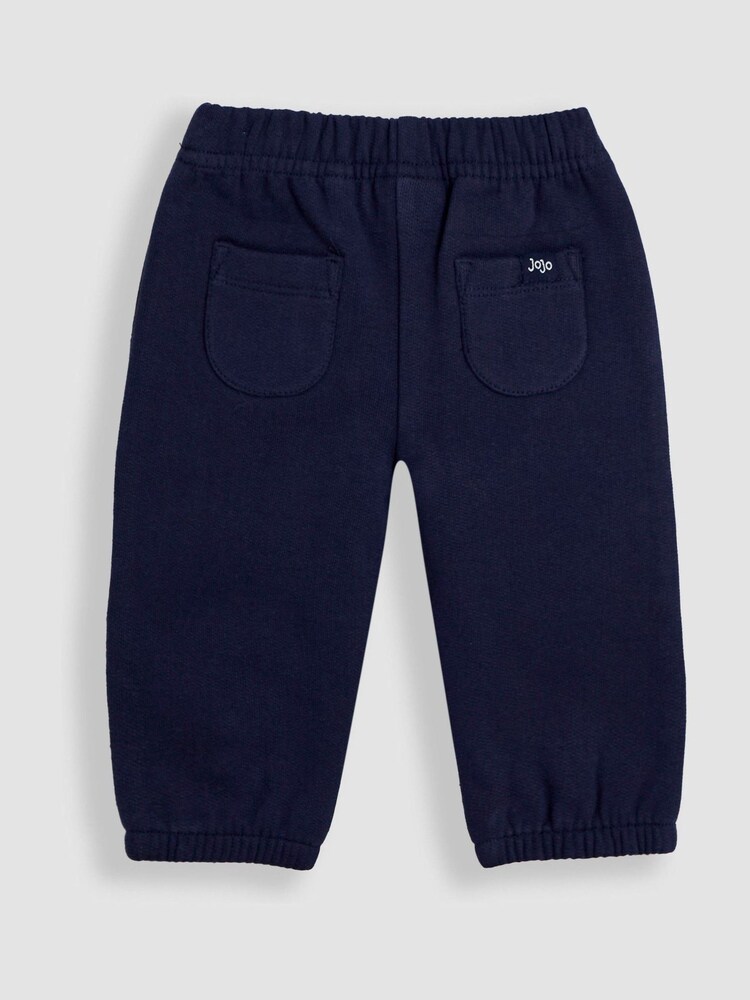 JoJo Maman Bébé Grey London Bus 2-Piece Appliqué Sweatshirt & Joggers Set - Image 6 of 6