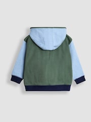 JoJo Maman Bébé Green Appliqué Hoodie - Image 2 of 5