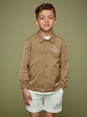 Reiss Stone 3-9 yrs SmileyWorld | Reiss Harrington Jacket - Image 5 of 6