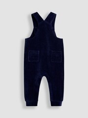 JoJo Maman Bébé Gruffalo Navy Blue 2-Piece Appliqué Dungarees & Top Set - Image 5 of 5