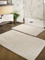 Hug Rug Cream Luxury Cotton Plain Bathmat Bathmat - Image 1 of 4