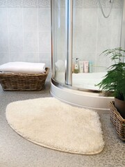 Hug Rug Charcoal Washable Shaggy Bathmat Rug - Image 7 of 9