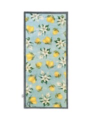 Hug Rug Beige Lemon and Lillies Cotton Washable Mat Rug - Image 3 of 3