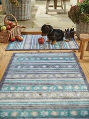 Hug Rug Brown Pet 80 Cotton Washable Doormat Runner - Image 4 of 5