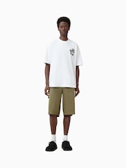 Weiß - AllSaints Orlando Crew 100% Organic Cotton T-Shirt - Bild 3 von 7
