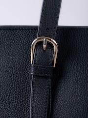 Lakeland Leather Black Langdale Tote Bag - Image 3 of 6