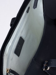 Lakeland Leather Black Langdale Tote Bag - Image 5 of 6