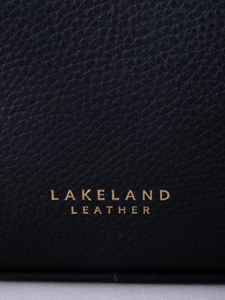 Lakeland Leather Black Langdale Tote Bag - Image 6 of 6