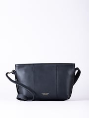 Lakeland Leather Black Langdale Cross-Body Bag - Image 1 of 6