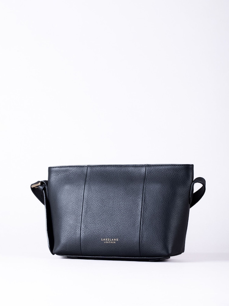 Lakeland Leather Black Langdale Cross-Body Bag - Image 2 of 6 Lakeland Leather Black Langdale Cross-Body Bag - Image 2 of 6