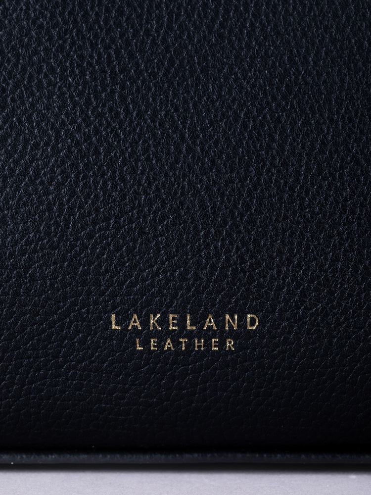 Lakeland Leather Black Langdale Cross-Body Bag - Image 6 of 6 Lakeland Leather Black Langdale Cross-Body Bag - Image 6 of 6