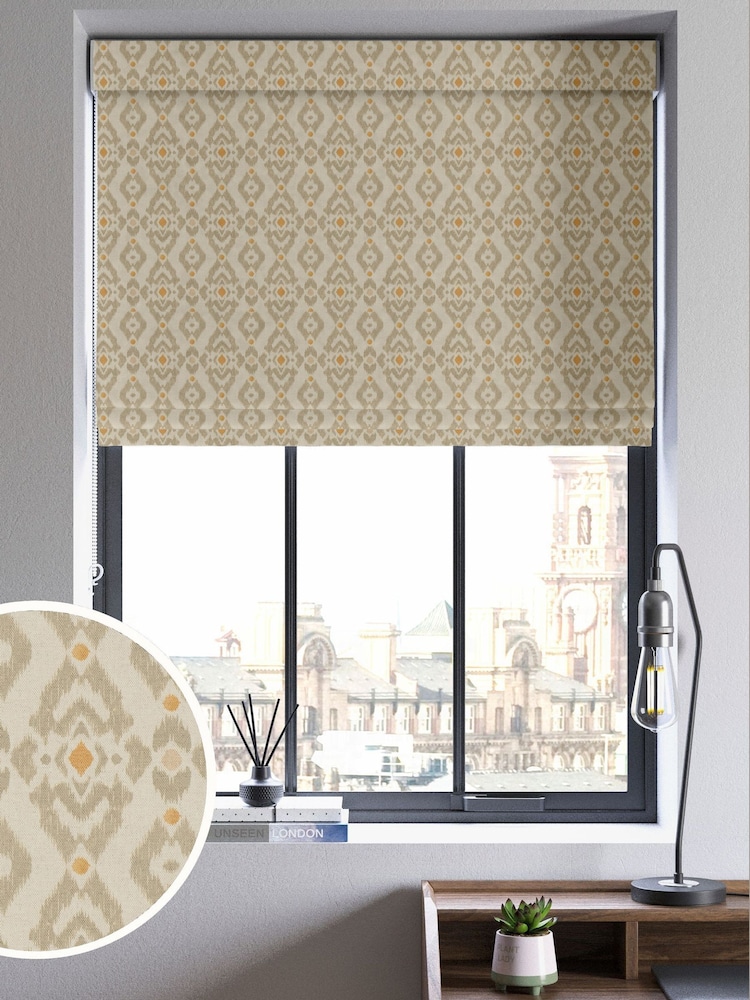 Terracotta Orange Alven Made to Measure Roman Blind - Image 1 of 6