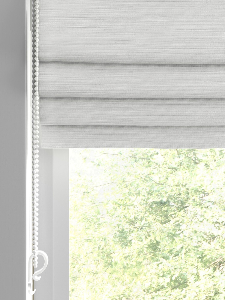 Pearl White Ire Made to Measure Roman Blind - Image 2 of 6
