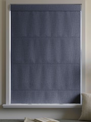 Ink Blue Bellum Made to Measure Roman Blind - Image 5 of 6