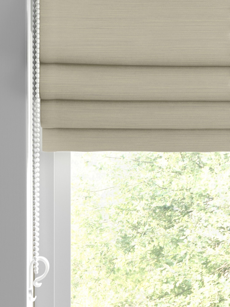 Natural Linen Ire Made to Measure Roman Blind - Image 2 of 6