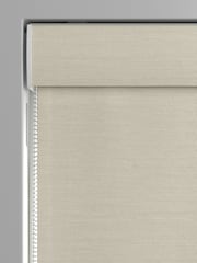 Oyster Natural Ire Made to Measure Roman Blind - Image 3 of 6
