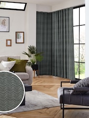 Eucalyptus Green Marte Made to Measure Curtains - Image 1 of 9