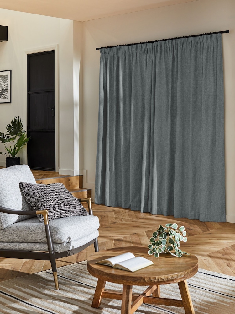 Slate Grey Bellum Made to Measure Curtains - Image 2 of 9