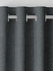 Slate Grey Bellum Made to Measure Curtains - Image 7 of 9