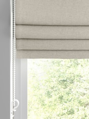 Oyster Natural Bellum Made to Measure Roman Blind - Image 2 of 6