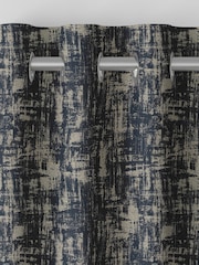 Indigo Blue Tero Made to Measure Curtains - Image 6 of 8