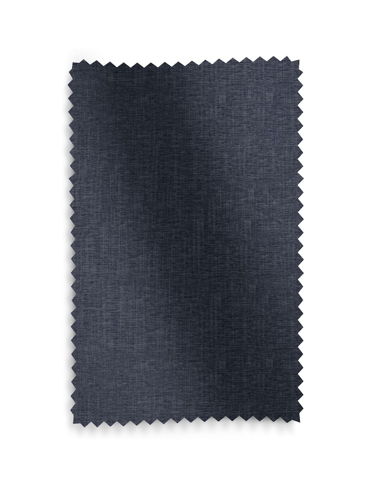 Ink Blue Bellum Made to Measure Curtains - Image 9 of 9