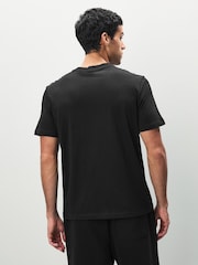 HUGO Black Split Logo T-Shirt - Image 2 of 5