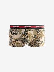 HUGO Natural Boxers 3 Pack - Image 4 of 6