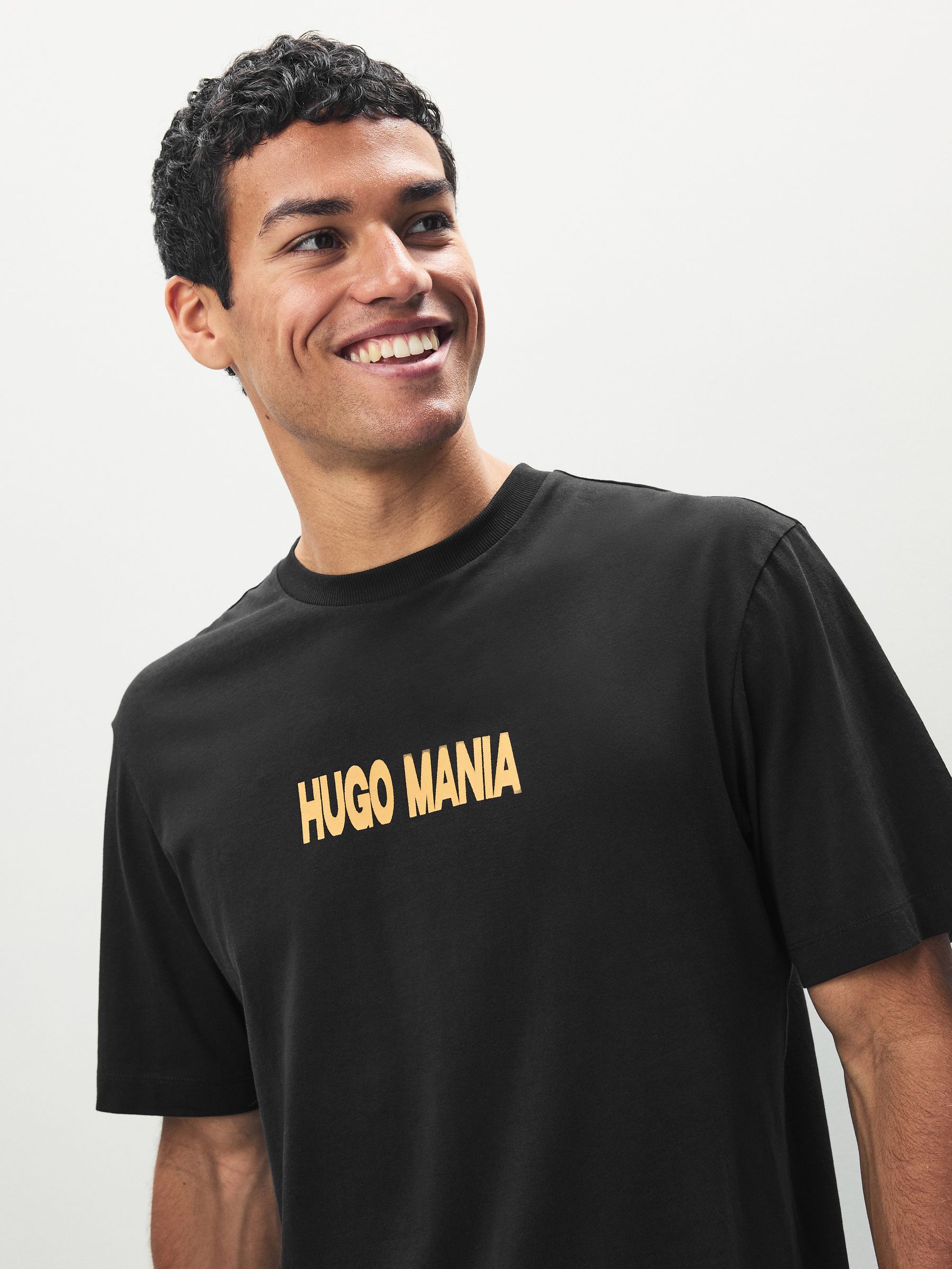 Buy HUGO Black Hugo Mania T-Shirt from Next Canada