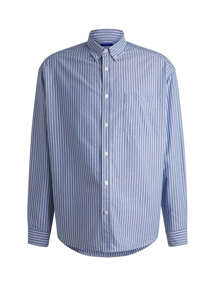 HUGO Blue Striped Shirt - Image 1 of 1
