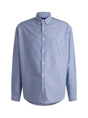 HUGO Blue Striped Shirt - Image 6 of 7